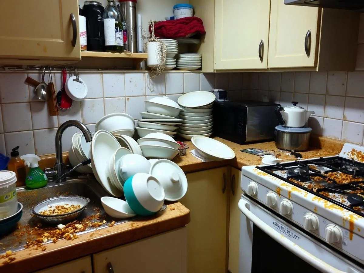 Before cleaning